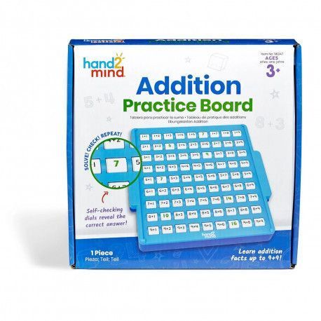 Математический тренажер Сложение с самопроверкой Hand2mind (Learning Resources) 96247 фото