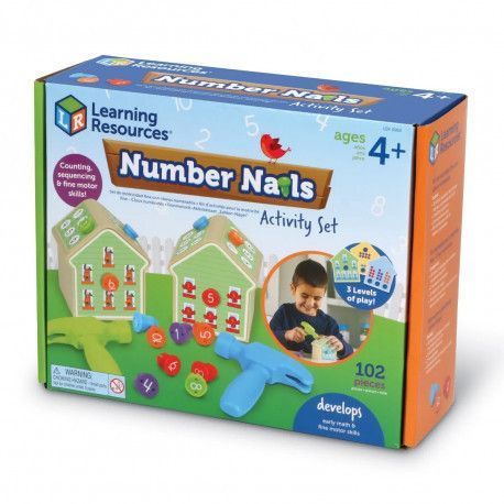 Навчальний набір Математичні цвяшки Learning resources LER3063 фото