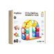 Магнитный конструктор Цветные плитки (60 деталей) Mideer Toys CT1210 фото 1
