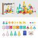 Магнитный конструктор Цветные плитки Королевство чудес Mideer toys MD2417 фото 8