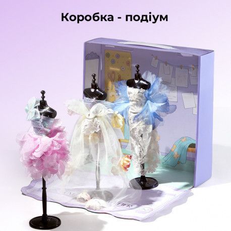 Набір зі створення суконь Ательє моди Люкс Творчий набір Зроби сам Mideer toys MD4321 фото