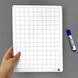 Многоразовый лист для письма Клетка (1 шт) Edx Education 90640-1 фото 2