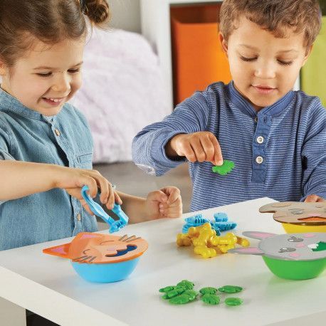 Іграшка для розвитку дрібної моторики Нагодуй тварин Learning resources LER5569 фото