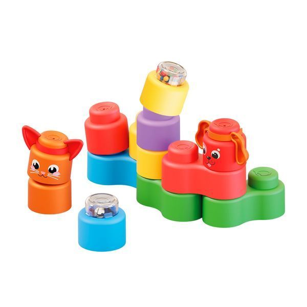 Конструктор для малюків Дивозвуки та кольори. Серія Kiddi Soft, Kiddi Smart  04141 фото