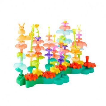 Конструктор шестеренки 3D Цветы (101 эл) Mideer Toys MD2293 фото