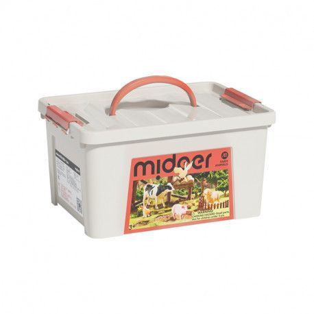 Набір реалістичних фігурок Ферма (11 шт) Mideer Toys MD2263 фото