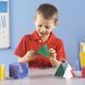 Набір Об&rsquo;ємні геометричні фігури з розгорткою (8 шт) Learning Resources LER0921 фото 4