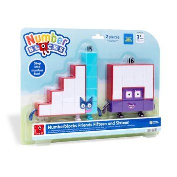 Ігрові фігурки Numberblocks Друзі 15 та 16 Learning Resources HM97856-UK фото