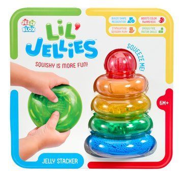 Сенсорний пірамідка-кольоринка Jelly Blox 937837 фото