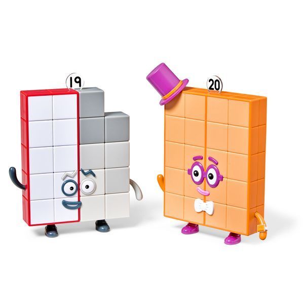 Игровые фигурки Numberblocks Друзья 19 и 20 Learning Resources HM97858-UK фото