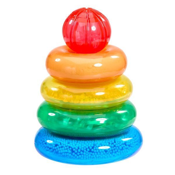 Сенсорний пірамідка-кольоринка Jelly Blox 937837 фото