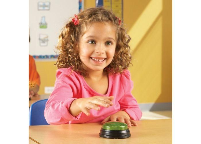 Кнопка Свет и звук (1 шт, цвет случайный) Learning Resources LER3776-1 фото