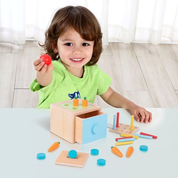 Навчальний бокс сортер 4в1 Tooky Toy TK320 фото