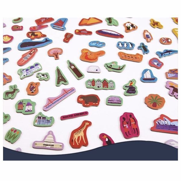 Магнітна книга Мапа світу Mideer Toys MD1018 фото