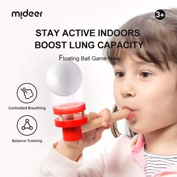 Трубочка для дыхательной гимнастики (красная) Mideer Toys MD2242 фото
