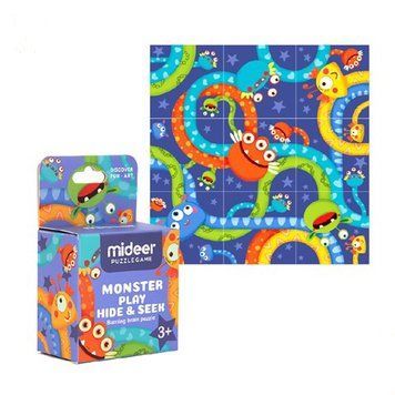 Головоломка Веселі монстрики Mideer Toys MD3073 фото