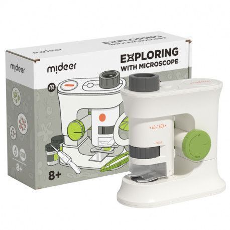 Дитячий мікроскоп з набором інструментів Mideer Toys MD2227 фото