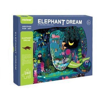 Арт пазл Слон (280 элементов) Mideer Toys MD3084 фото