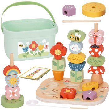Ігровий набір 5 в 1 Чарівний сад Монтессорі Tooky Toy TP517 фото