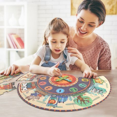 Пазл часы Мое путешествие во времени Mideer Toys MD3020 фото