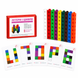 З'єнувальні кубики (100 штук) Learning Resources з картками LER7584-1003 фото 1