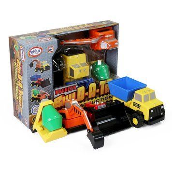 Магнитный конструктор Собери свой грузовик Popular Playthings 60401 фото