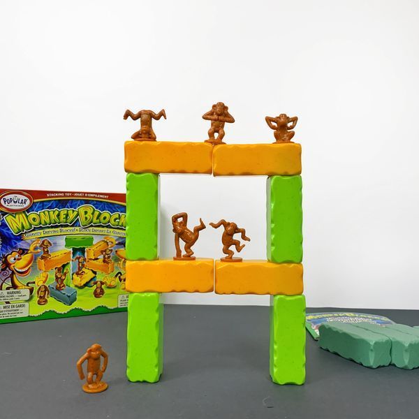 Игра балансир Строим с мартышками Popular Playthings 50111 фото