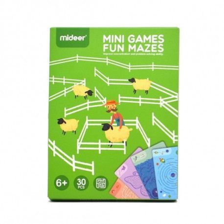 Набор мини игр Лабиринты Mideer Toys MD2061 фото