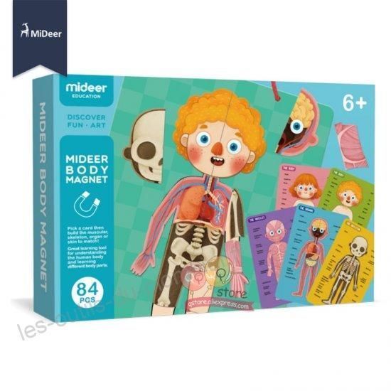 Магнитный пазл Тело человека Mideer Toys CT7013 фото