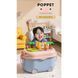 Ящик для хранения игрушек Свинка Йеллоу на колесах, СРЕДНИЙ (38 л) Poppet PP-002Y-M фото 5