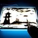 Пластиковий планшет з LED підсвіткою для малювання піском ST-06 фото 1