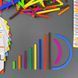 Конструктор Геостикс (200 эл, 30 карточек) Edx Education 21365C фото 9