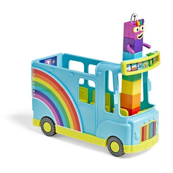 Игровой набор Numberblocks Радужный автобус Learning Resources HM96092-UK фото