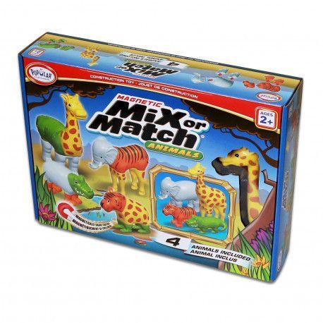 Ігровий магнітний набір Тварини джунглів Popular Playthings 62000 фото