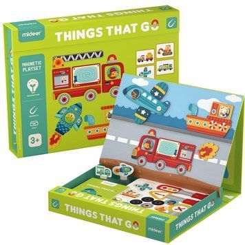 Магнитная книга Транспорт Mideer Toys MD1040 фото